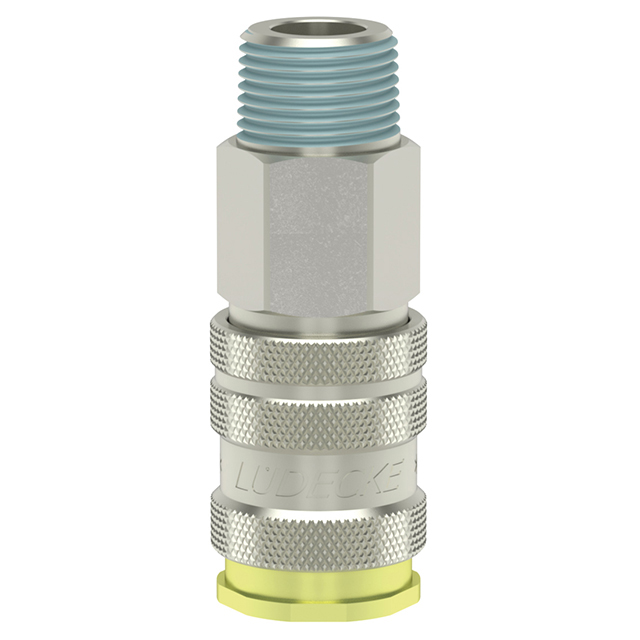 ESAC-KUPPLUNG DN 8 R 1/2" AG, BESCHICHTET ESAC-KUPPLUNG DN 8 R 1/2" AG, BESCHICHTET